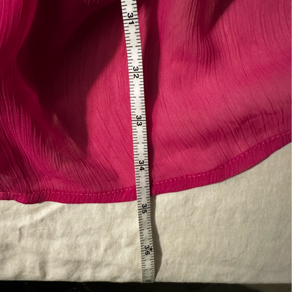 Vince Camuto Valentine’s long sleeve dress hot pink NWT. Feminine Barbie ballet - Picture 12 of 13